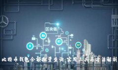 比特币钱包余额批量查询：实用工具与方法解析